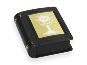 Pudełko do różańca Komunia św.