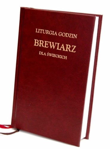 Brewiarz dla świeckich. Liturgia godzin 9788387078379.jpg