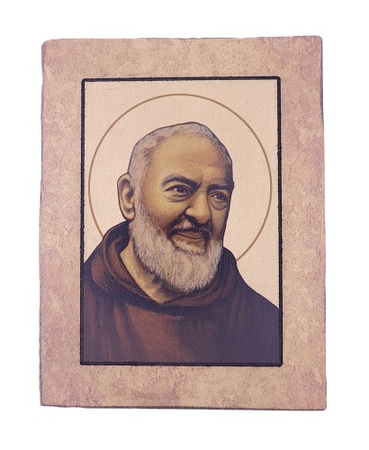 Ikona zlota ramka 14924 Ojciec Pio.JPG